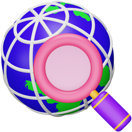 Recherche globale  3D Icon