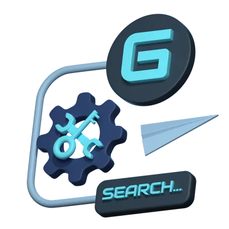 Recherche Google  3D Icon