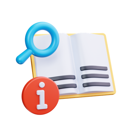 Rechercher des informations  3D Icon