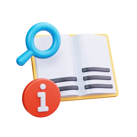 Rechercher des informations  3D Icon