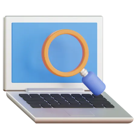 Recherche d'informations  3D Illustration