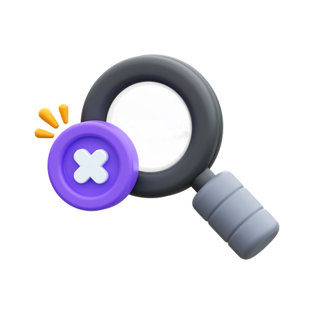 Recherche introuvable  3D Icon