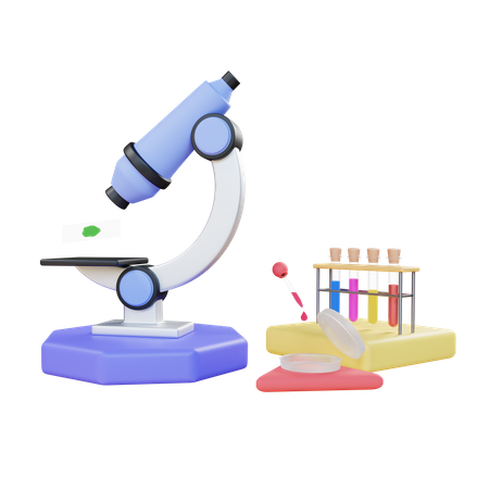 Recherche médicale  3D Icon