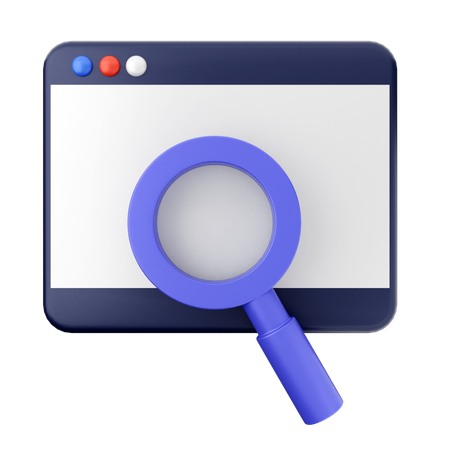 Recherche de référencement  3D Icon