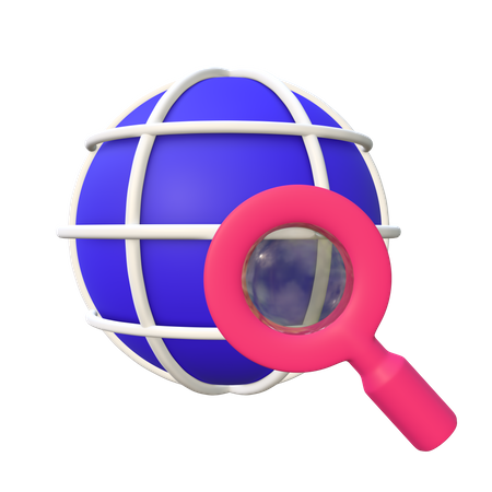 Recherche Internet  3D Icon