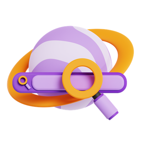 Recherche Internet  3D Icon