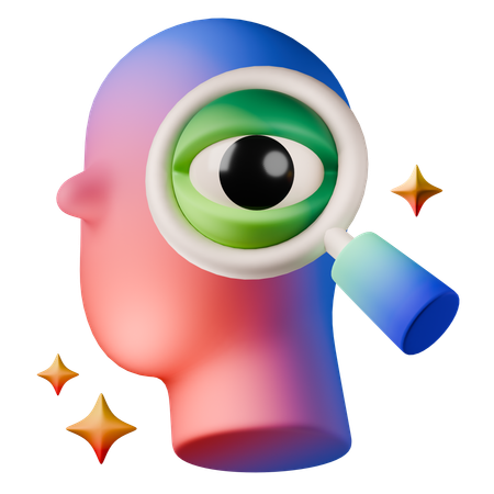 Recherche d'utilisateur  3D Icon