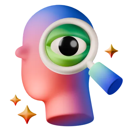 Recherche d'utilisateur  3D Icon