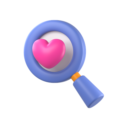 Recherche Saint-Valentin  3D Icon