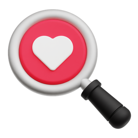 Recherche Saint-Valentin  3D Icon