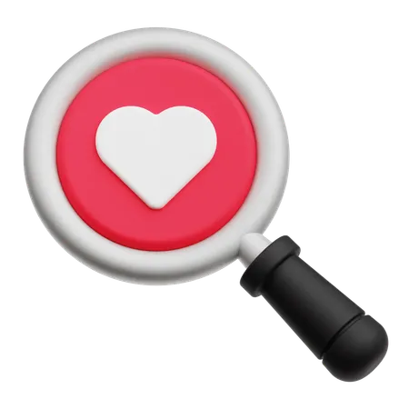 Recherche Saint-Valentin  3D Icon