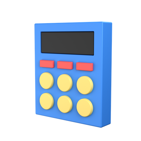 Taschenrechner  3D Icon