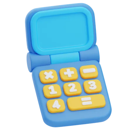 Taschenrechner  3D Icon