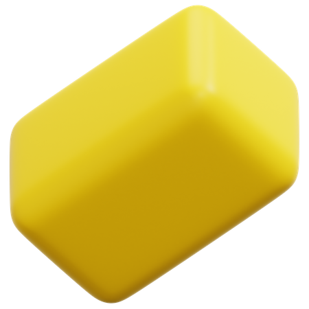 Rechteck  3D Icon