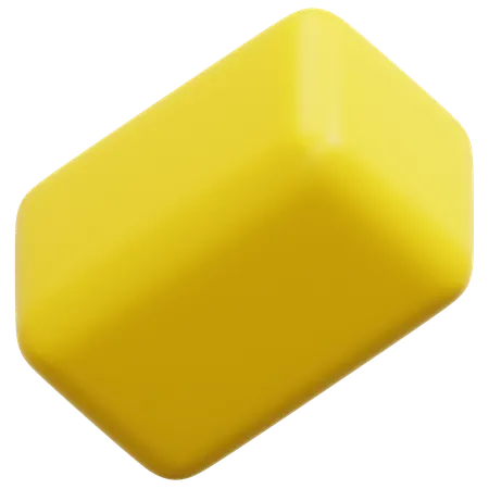 Rechteck  3D Icon
