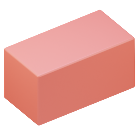 Rechteck  3D Icon