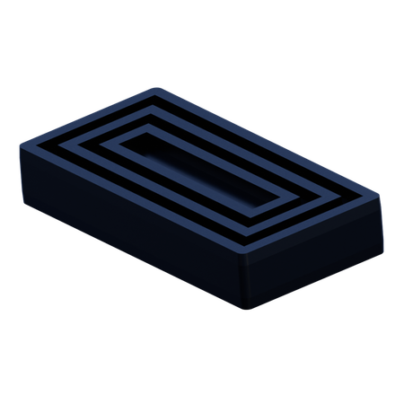 Rechteck-Labyrinth  3D Icon