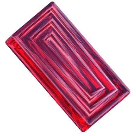 Rechteck-Labyrinth  3D Icon