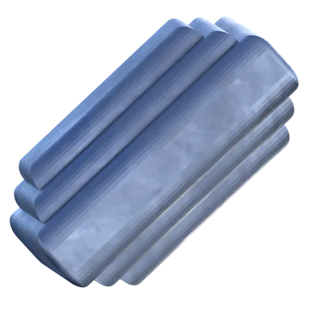 Rechteck Würfelform  3D Icon