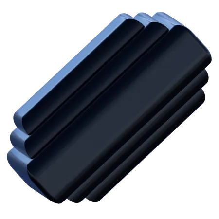 Rechteck Würfelform  3D Icon