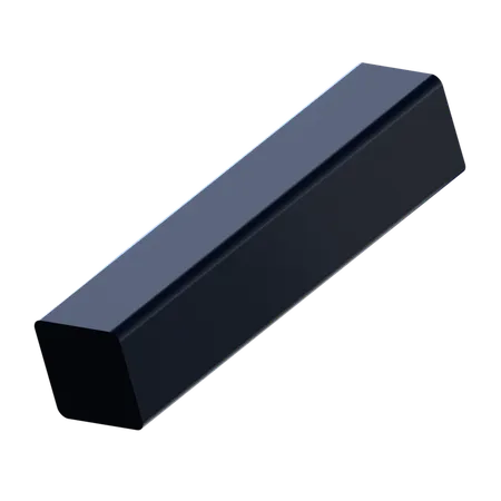 Rechteck Würfelform  3D Icon