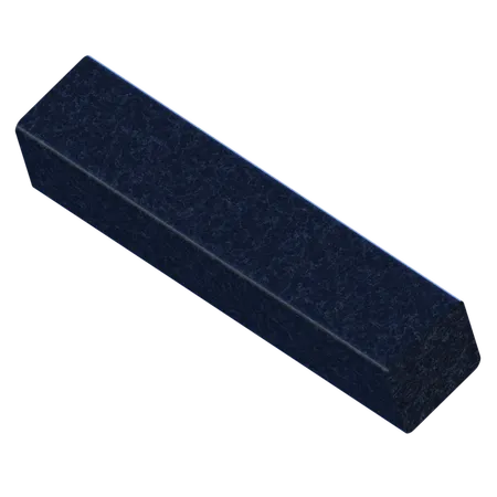 Rechteck Würfelform  3D Icon