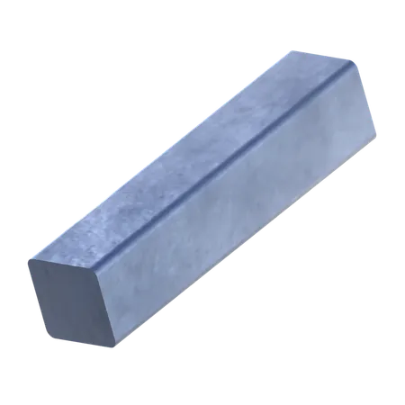Rechteck Würfelform  3D Icon
