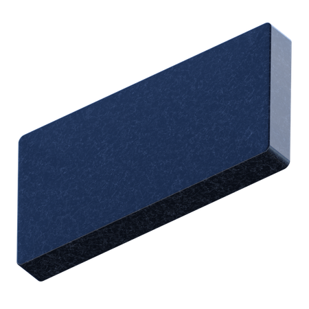 Rechteckform  3D Icon