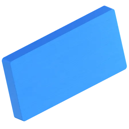 Rechteckform  3D Icon