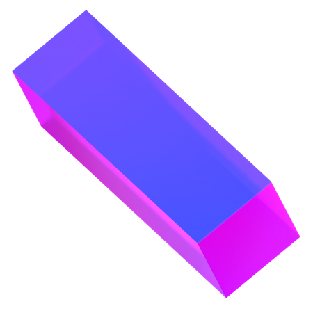 Rechteckform  3D Icon