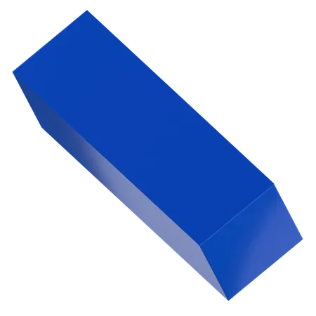 Rechteckform  3D Icon