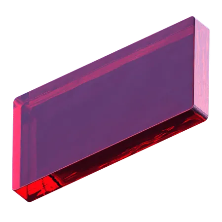 Rechteckform  3D Icon