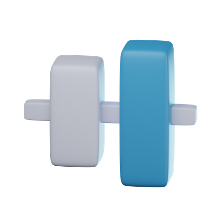 Rechts ausrichten  3D Icon