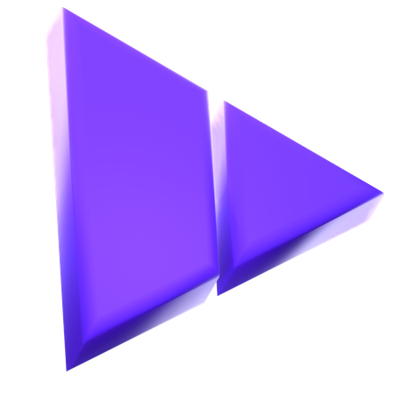 Rechter Pfeil  3D Icon