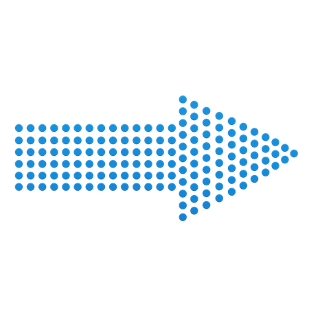 Rechter Pfeil  3D Icon