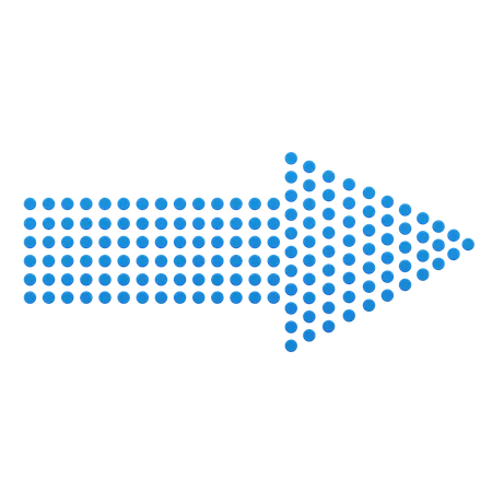 Rechter Pfeil  3D Icon