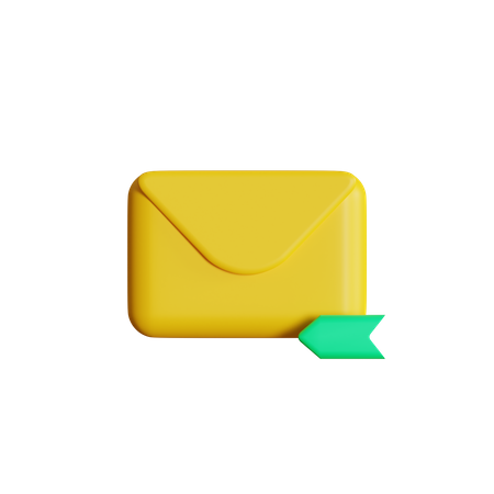 Recibir correo  3D Icon