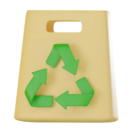 Reciclado  3D Icon