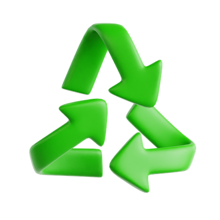 Reciclando  3D Icon