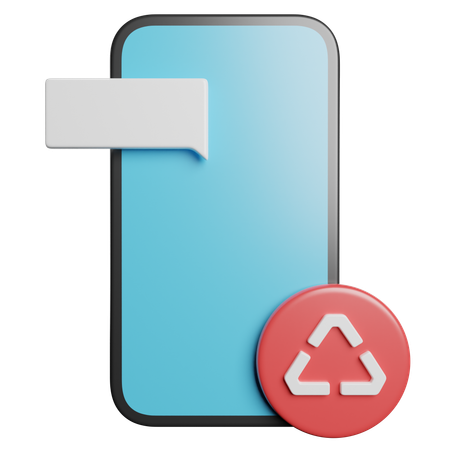 Reciclando  3D Icon