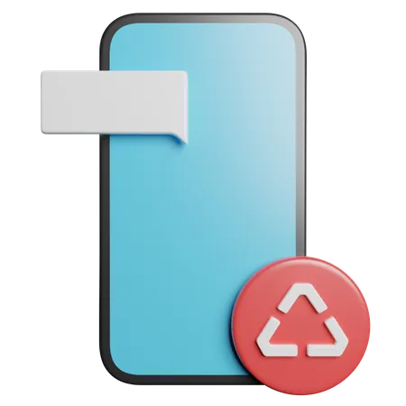 Reciclando  3D Icon