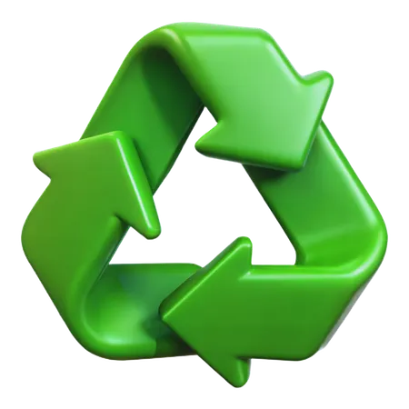 Reciclando  3D Icon