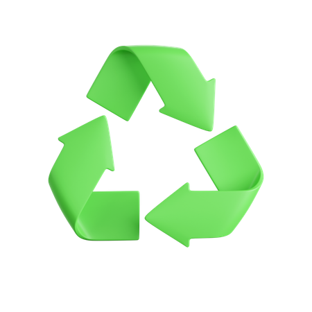 Reciclando  3D Icon