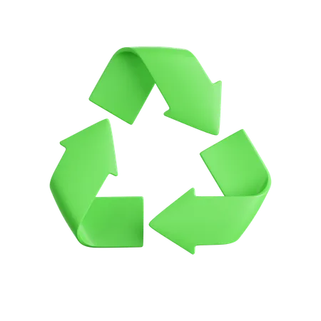 Reciclando  3D Icon