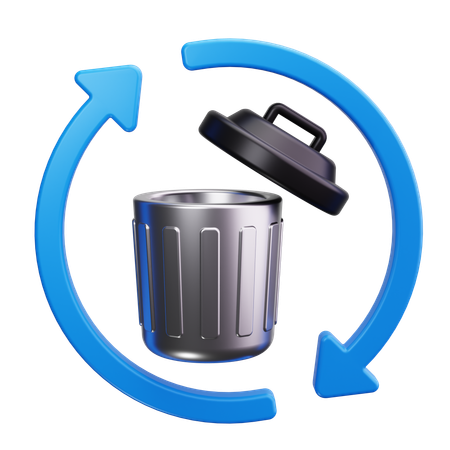 Reciclando  3D Icon