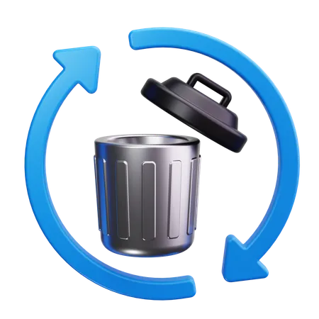 Reciclando  3D Icon