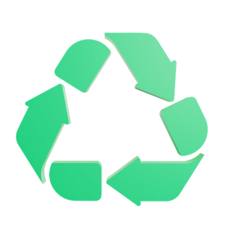 Reciclando  3D Icon