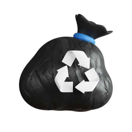 Reciclagem de lixo  3D Icon