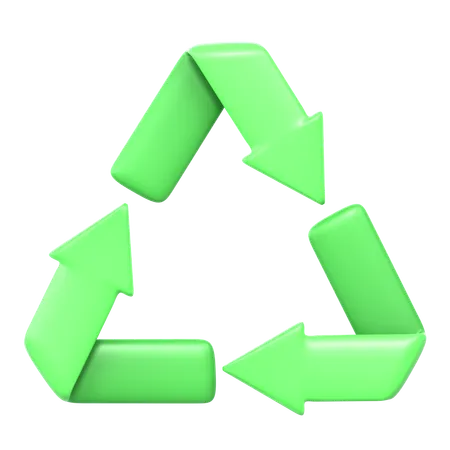 Reciclaje  3D Icon