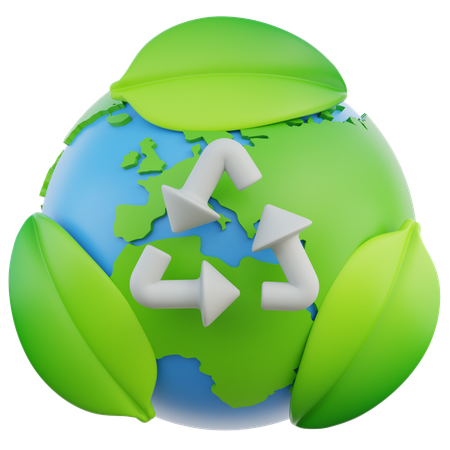 Reciclaje  3D Icon